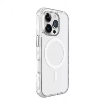 Kaitseümbris LAUT CRYSTAL MATTER X iPhone 16 Pro Max jaoks, läbipaistev, PC+TPU, sobib 6,7 tolli