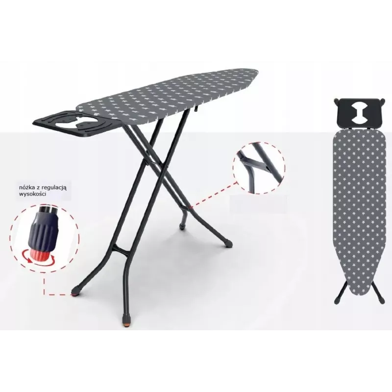 TRIKIMISLAUD 120x38cm PROMIS PKD50 STAR soliidne reguleeritava stabiilsusega