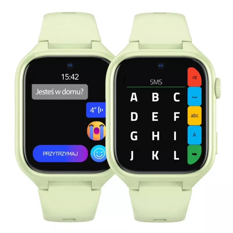 Smartwatch Stelio Junior Pro AI 4G ST-SWJ102-PCH — pistaatsiavärv