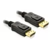 DisplayPorti kaabel DeLOCK 82423 1 m isane-isasele Must
