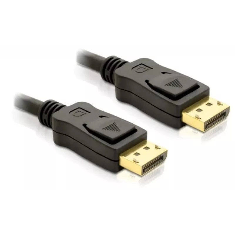 DisplayPorti kaabel DeLOCK 82423 1 m isane-isasele Must