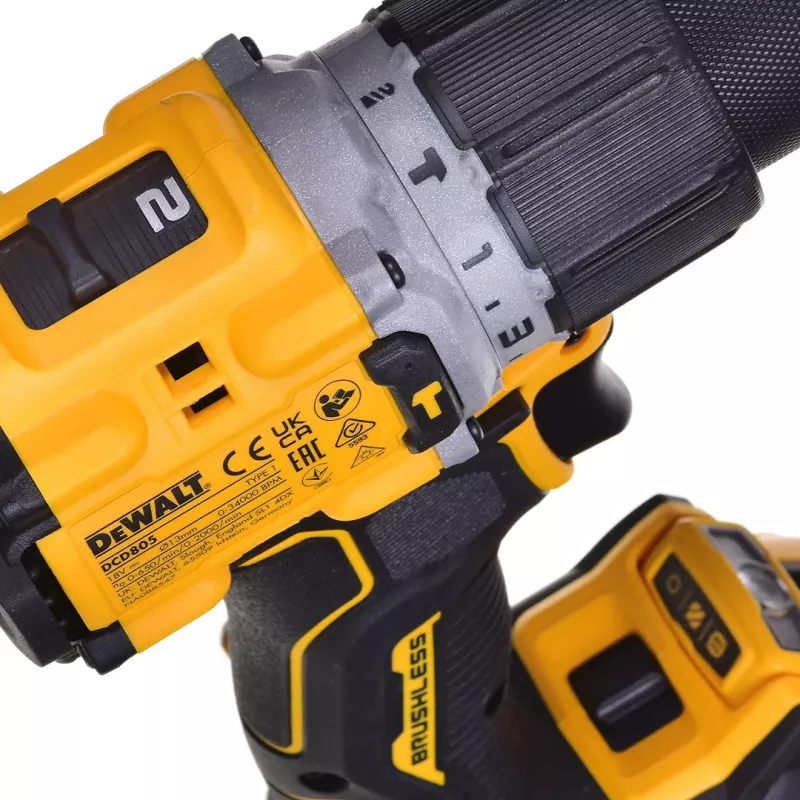 PUUR-KRUVIKEERAJA Dewalt DCD805P2T 18V 2X5,0AH BL Tstak