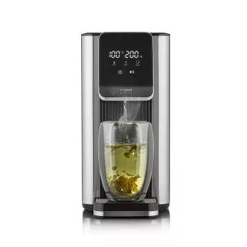 Caso Turbo kuuma vee automaat | HW 630 | Veeautomaat | 2600 W | 2,5 L | Plastik/roostevaba teras | Must/roostevaba teras