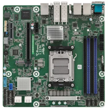 ASRock B650D4U3-2L2Q/BCM emaplaat AMD B650 Express Socket AM5 micro ATX