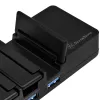 USB 3.1 Gen 1 lauajaotur SILVERSTONE SST-UC03B-PRO — 7 USB porti