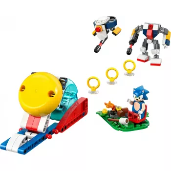 Konstruktor LEGO Sonic the Hedgehog 77001 Lõkketule vastasseisu mängukomplekt, 177 osa, 1 minifiguur, vanusele 7+