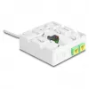 Optiline kiudühenduskarp DELOCK 2 x SC/APC Simplex koos 30 m G.657.A1 sisendkaabli komplektiga