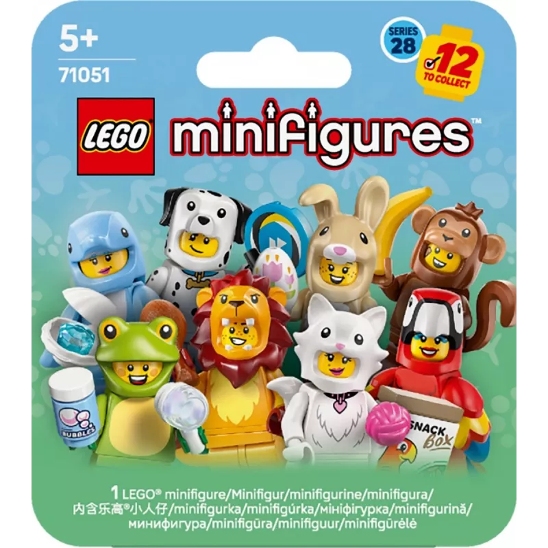 Klotsid Minifiguurid 71051 Loomade seeria 28 (KARP)