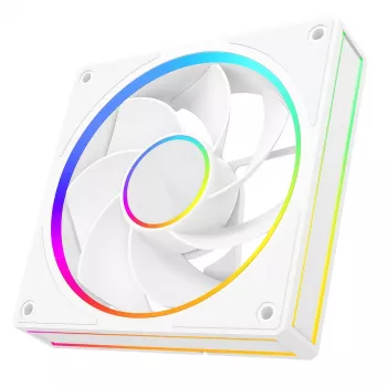 Korpuse ventilaator MODECOM VOLCANO LOOP 120 ARGB Reverse Fan Valge 120 mm, PWM, 400–1400 RPM