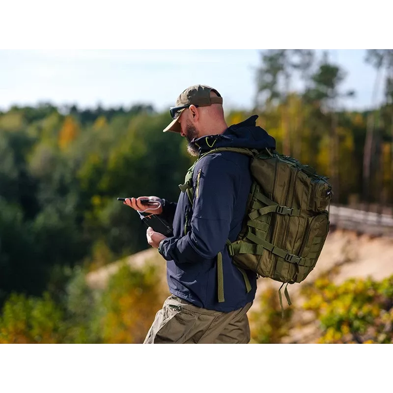 TRACER EnerGen 20000 mAh akupank, Power Delivery 20W, USB-C sisend, 2×USB-A väljundit, toetab 3 seadet, oranž