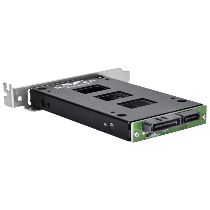 Sisemine kõvaketta korpus SILVERSTONE SST-EXB02 PCI pesa jaoks 2,5-tollisele kettale