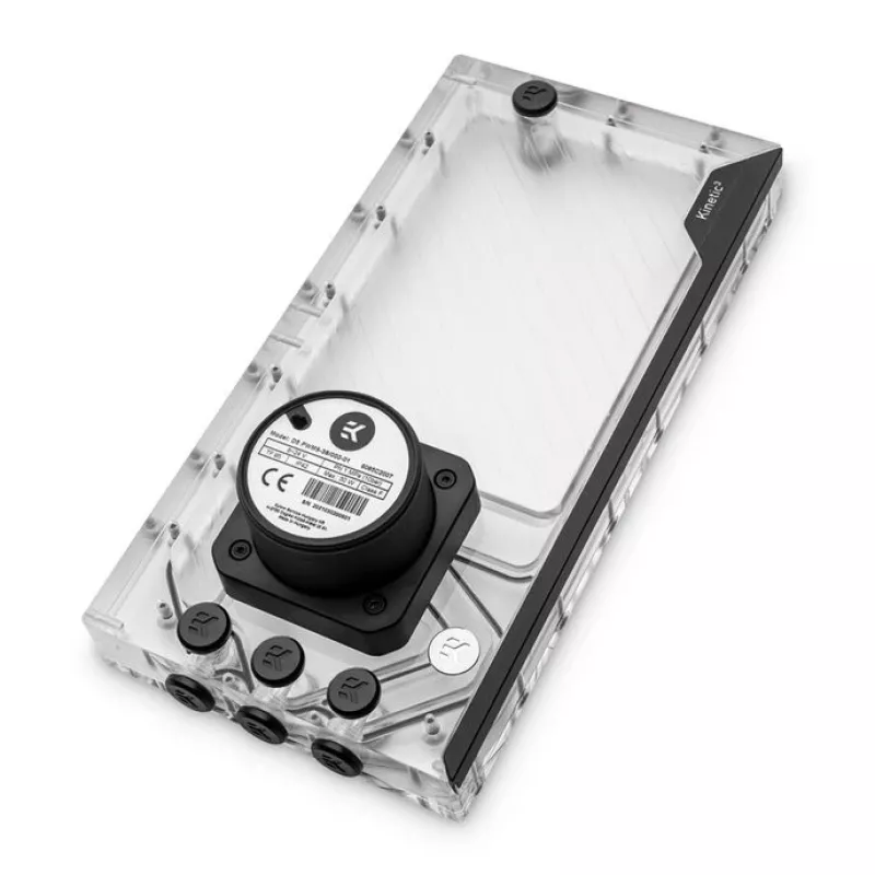 EK Water Blocks EK-Quantum Kinetic3 FLT D5 PWM paisupaagi-pumba kombinatsioon - 280mm, D-RGB, akrüül