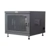 Riiulisammas TECHLY 367652 kaablikorraldaja 3M kleepkinnitusega, teras, 550×550×410 mm, must