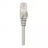 Intellinet Network patch-kaabel, Cat6, 2m, Hall, CCA, U/UTP, PVC, RJ45, Kullatud kontaktid, Haakumisvastane, Kaitsetorbikuga, Eluaegne garantii