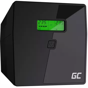 Green Cell UPS03 katkematu toiteallikas (UPS) Line-Interactive 1.999 kVA 600 W 4 AC-pistikupesa