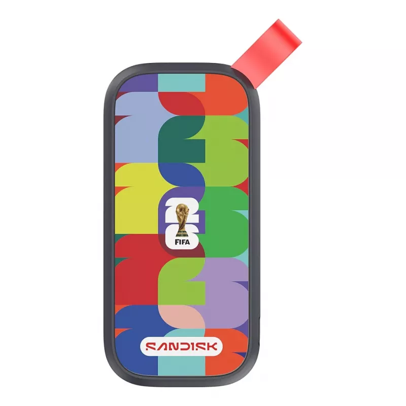SanDisk - FIFA World Cup 2026 Edition - SSD - 1 TB - väline (kaasaskantav) - USB 3.2 Gen 2 (USB-C pistik) (SDSSDE30F-1T00-G25)