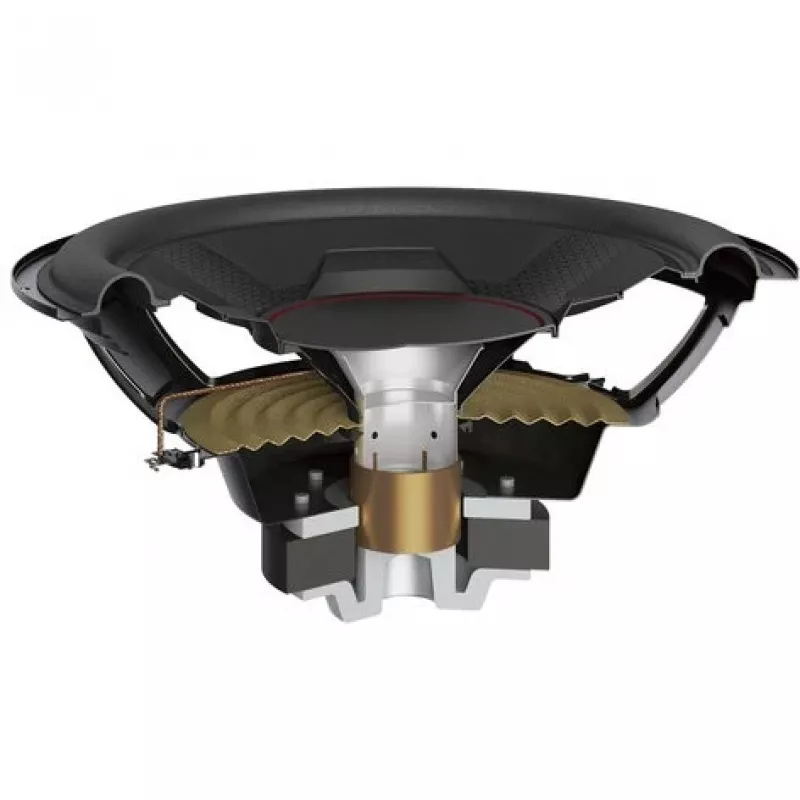 Pioneer TS-WX306B - Eelpaigaldatud subwoofer - Aktiivne subwoofer - 1300 W - 4 oomi