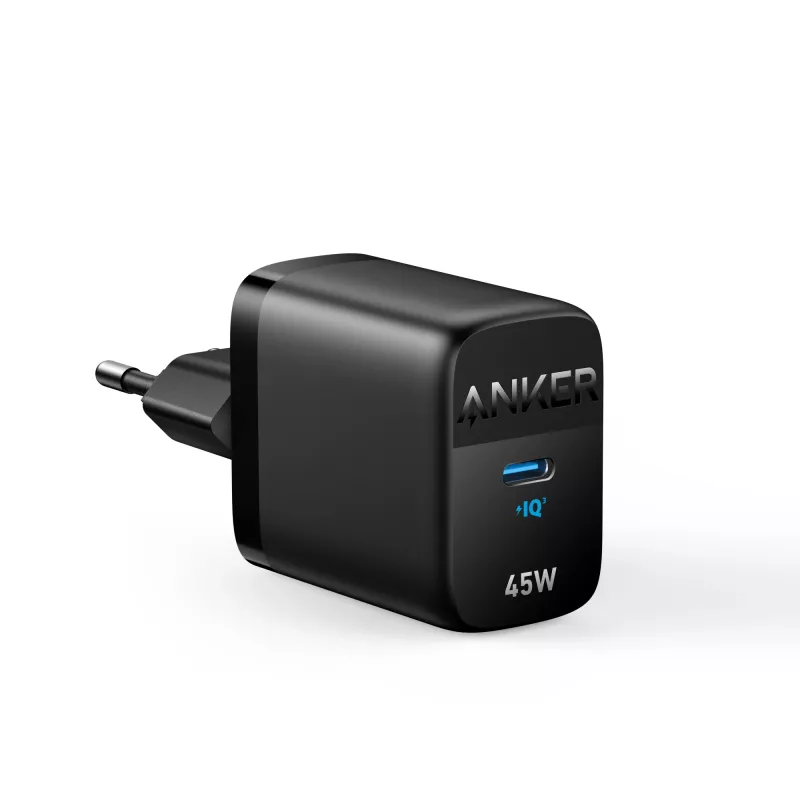Sisemine vahelduvvoolulaadija Anker 313 A2643G11 — 45W USB‑C, must, universaalne