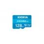 MicroSDXC-kaart Kioxia EXCERIA G3 128 GB UHS-I U3 V30 — 160/50 MB/s, Class 10, sinine