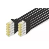 Võrgukaabel Digitus CAT 6A S/FTP RJ-45 1 m must