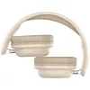 Juhtmevabad kõrvapealsed kõrvaklapid DEFENDER EEMOTION B640 BEEŽ — binauraalsed, suletud akustikaga, USB-C, AUX, 20–20000 Hz, 105 dB