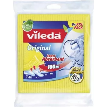 Puhastuskäsnkangas VILEDA Aqua 8 tk 142274 — imav, vastupidav