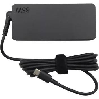 Lenovo 65W USB USB-C vahelduvvooluadapter FRU02DL126 sülearvutitele ja ühilduvatele seadmetele
