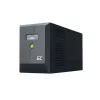 Katkematu toiteallikas UPS liiniinteraktiivne Green Cell 1,5 kVA / 1050 W, 5 vahelduvvoolupistikut, Puhas siinuslaine, AVR, USB, Torn, Must