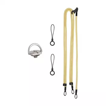 Sunnylife GS022 multifunktsionaalne kaelarihm Pocket 3 jaoks (kollane)