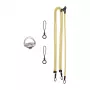 Sunnylife GS022 multifunktsionaalne kaelarihm Pocket 3 jaoks (kollane)