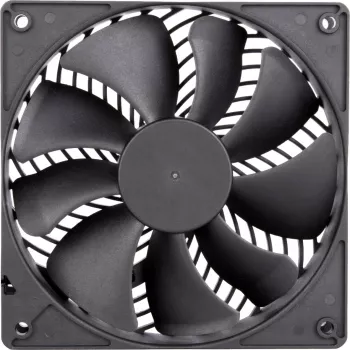 SilverStone Air Penetrator 120i Pro 120mm korpuse ventilaator - must