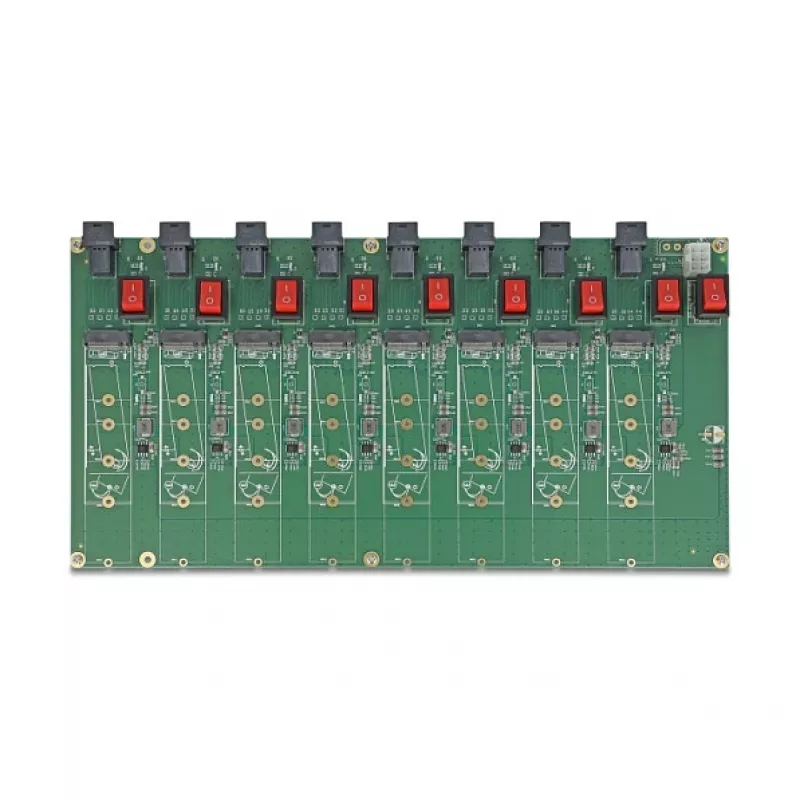 SSD-ketas DELOCK 8x M.2 NVMe Key M SFF-8643 61073