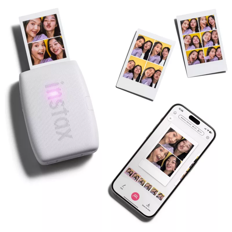 Fotoprinter Fujifilm Instax Mini Link 3 valge Bluetooth kaasaskantav kiirprinter nutitelefoni fotodele
