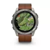 Garmin Fenix 8 3,56 cm (1,4) AMOLED 51 mm digitaalne 454 x 454 pikslit puutetundlik titaan Wi-Fi GPS (satelliit)