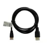 HDMI kaabel SAVIO CL-39 1 m — tüüp A (isane) tüübile D Micro (isane), HDMI 1.4, 4096x2160, ARC, Ethernet, kullatud kontaktid, must