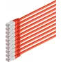 Võrgukaabel ShiverPeaks 75711-H0.25R-SET10 CAT6 S/FTP PIMF, 10-pakk
