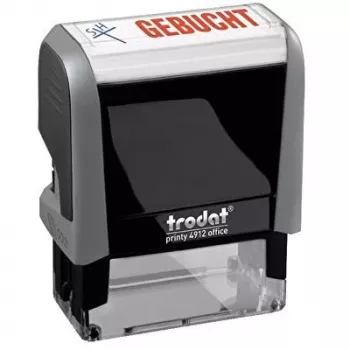 WEDO Stamp Office Printy 4912. model 4.0. Text Booked