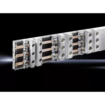 Rittal SV 3418.010 klemmplokk, 400 V, 63 A, 27 mm x 209 mm