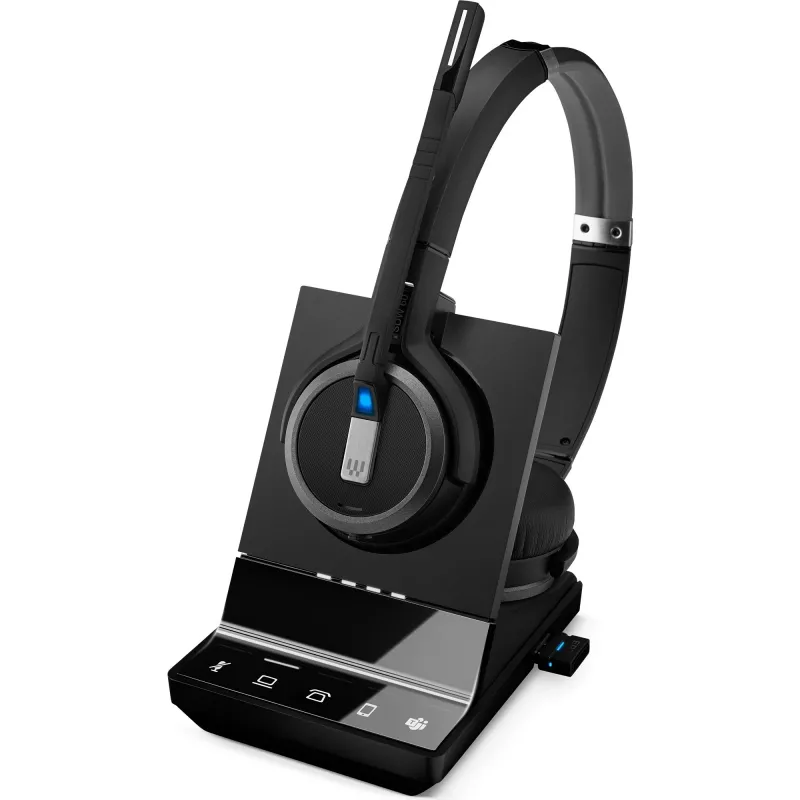 EPOS IMPACT SDW 5066T - Peakomplekt - Kõrvapealne - DECT - Juhtmevaba, Juhtmega - Must - Sertifitseeritud Microsoft Teamsile, Optimeeritud UC-le (1001039)