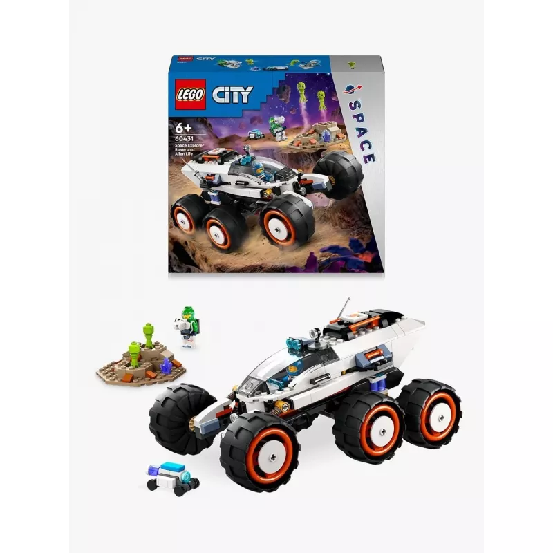 Lego City 60431 Kosmoseuurija kulgur ja tulnukaelu