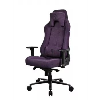 Mängutool Arozzi Vernazza SoftFabric lilla — ergonoomiline disain, reguleeritavad käetoed ja kõrgus