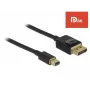 DisplayPort kaabel DeLOCK 84927 Mini DisplayPort 1 m Must
