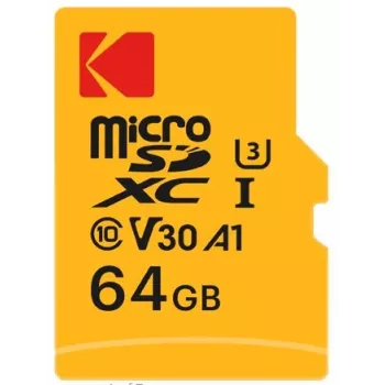 Välkmälu Kodak 64GB UHS-I U3 Ultra EKMSDM64GXC10HPRK