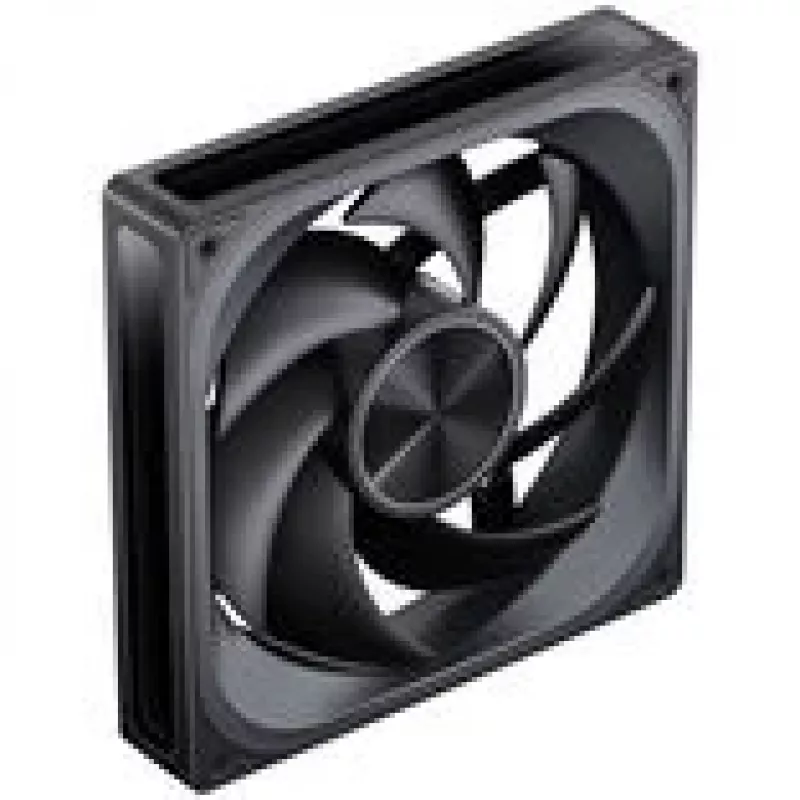 140 mm PWM ARGB korpuse ventilaator Jonsbo ZA-140B — 140 mm, PWM-juhtimine, ARGB, must