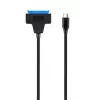Gembird AUS3-03 USB-C – 2,5-tollise SATA ketta adapter, 0,2 m, must