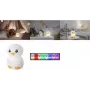Ansmanni öövalgusti pingviin Valge Silikoon LED-Tehnoloogia - Liitiumioon (Li-Ion)