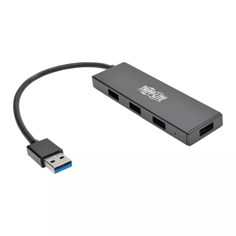 4-pordiline üliõhuke kaasaskantav USB 3.0 SuperSpeed jaotur U360-004-õhuke