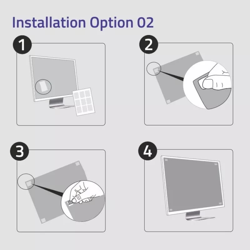 Qoltec GDPR privaatsusfilter 23 | 16:9 | Silmade kaitse | Panoraam
