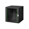 Seinale kinnitatav riiul Digitus DN-19 12-U-3-SW