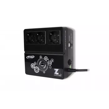 Katkematu toiteallikas Infosec Z1 Zenergy Cube EX 600 0,6 kVA 3 vahelduvvoolu pistikupesa
